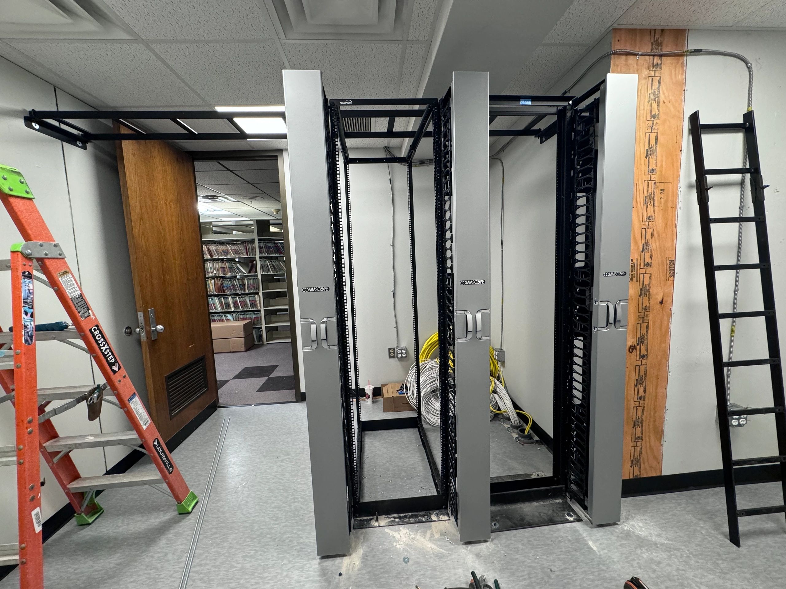 T&M DataCom — server room build-out